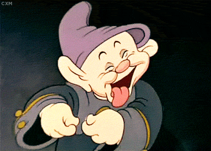 Snow White Dwarf Friend GIF