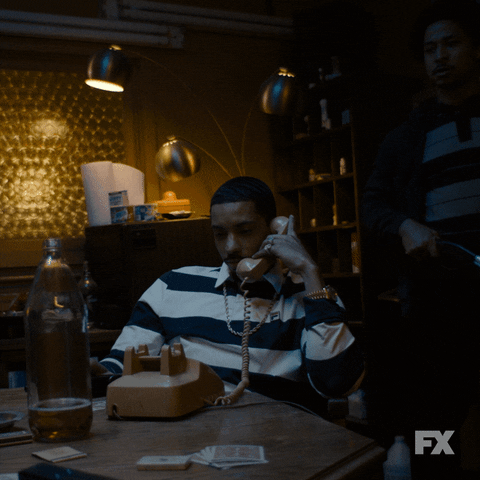 Snowball Drew Manboy Miller Hang Up Phone GIF