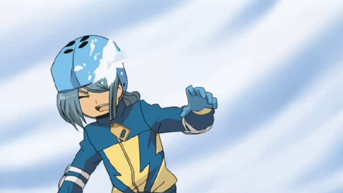 Snowball Fight Kazemaru Ichirouta GIF