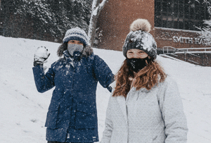 Snowball Fight Headshot GIF