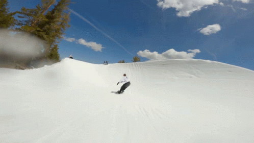 Snowboarding 360 Trick Flip GIF