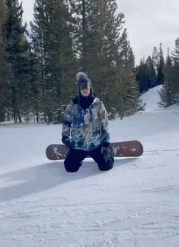 Snowboarding I Cant Slow Down GIF