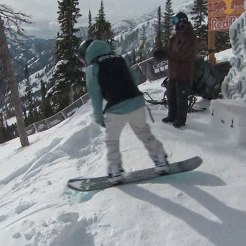 Snowboarding Slide Board Tricks GIF