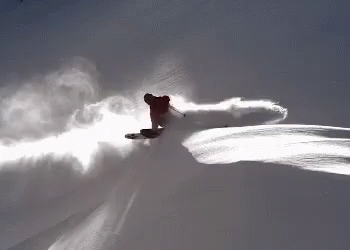 Snowboarding Snow Powder GIF