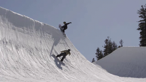 Snowboarding Snowboarders Flying GIF