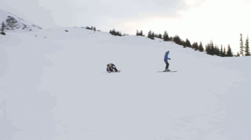 Snowboarding Trick Kid Spin Slide GIF