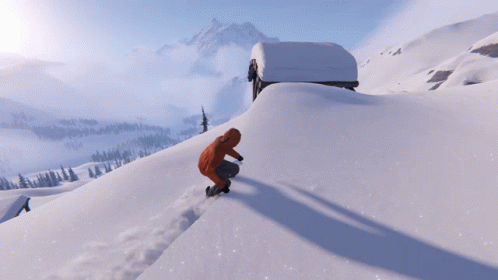 Snowboarding Trick Xbox Game GIF