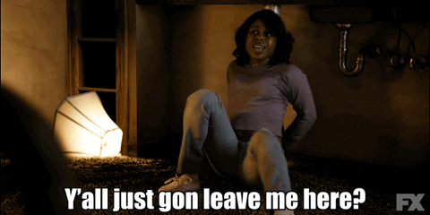 Snowfall Gail Bean Tied Up GIF