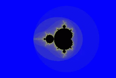 Snowflake Pattern Fractal GIF