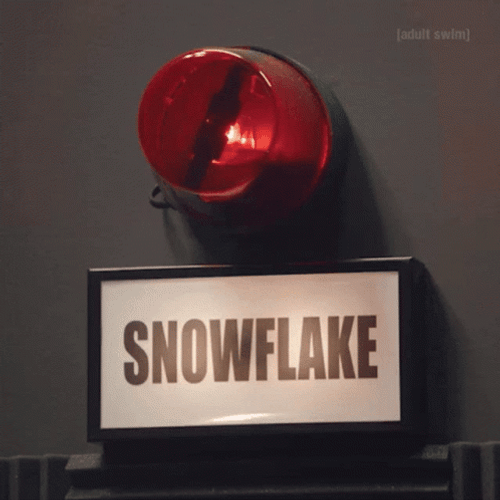 Snowflake Red Alert GIF