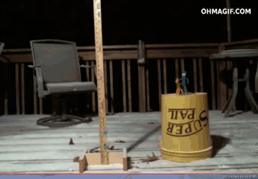 Snowing Time Lapse GIF