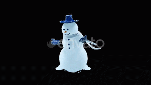 Snowman 498 X 280 Gif GIF