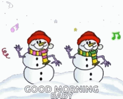 Snowman Dancing Winter Wednesday GIF