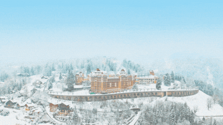 Snowy Castle Study