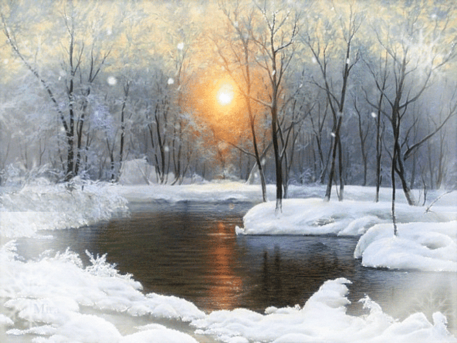 144087-Let-It-Snow.gif (500×281)  Winters tafereel, Landschap, Landschappen