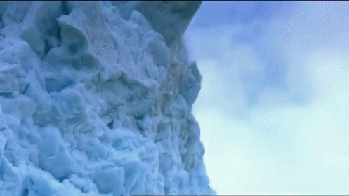 Snowy Mountain Against Blue Sky