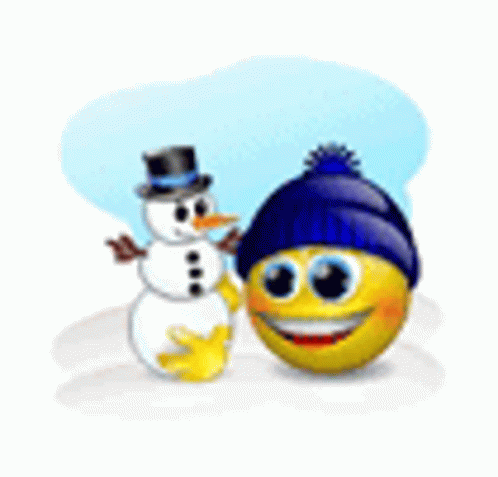 Snowy Saturday Angry Emoji GIF