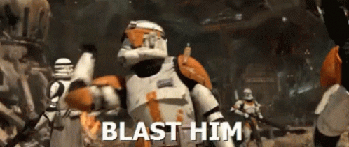 So Anyways I Started Blasting Stormtroopers GIF