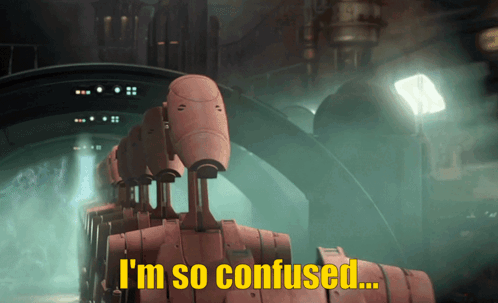 So Confused Robot Making GIF