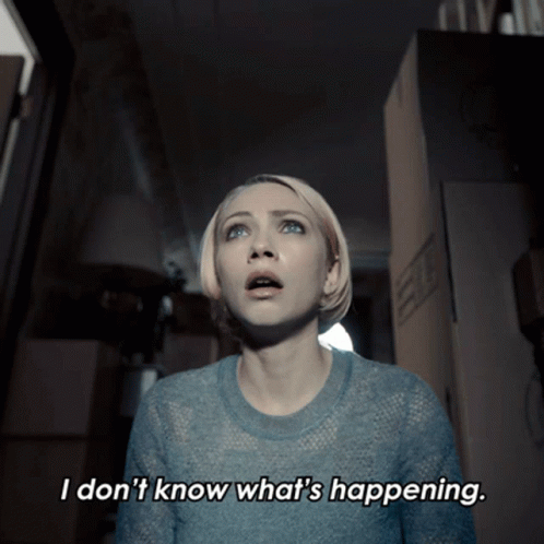 So Confused What's Happening GIF