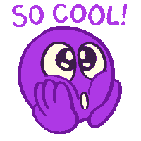 So Cool Super Cool Sticker GIF