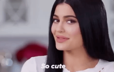 So Cute Kylie Jenner Smile Blink GIF