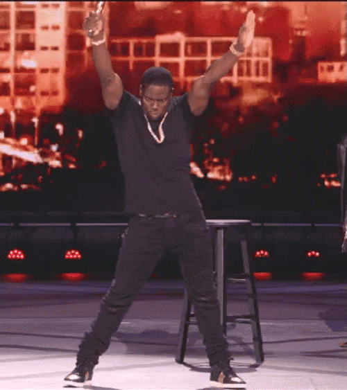 So Excited Kevin Hart Shark Week GIF