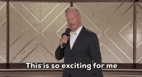 So Excited Meme Jim Gaffigan GIF