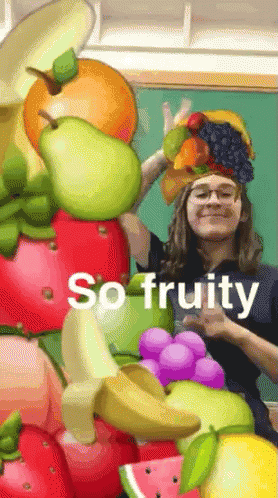 So Fruity Dancing Girl GIF | GIFDB.com