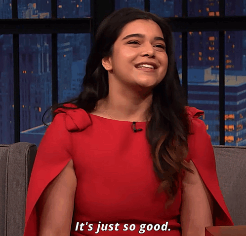 So Good Iman Vellani GIF