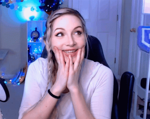 So Happy Cute Girl GIF