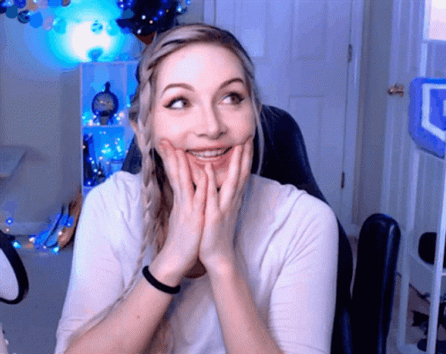 So Happy Cute Girl GIF
