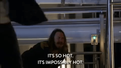 So Hot Right Now Workaholics Karl Hevacheck GIF
