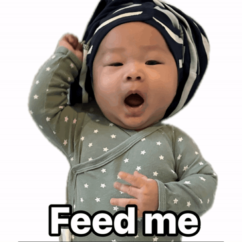 So Hungry Mom Feed Me Now GIF