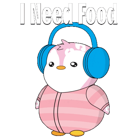 So Hungry Pudgy Penguin Need Food GIF