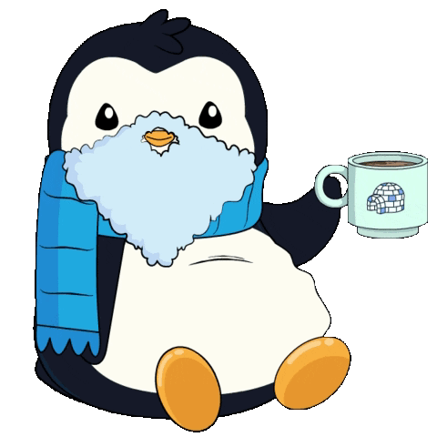 So Hungry Pudgy Penguin Tummy Rumbling GIF