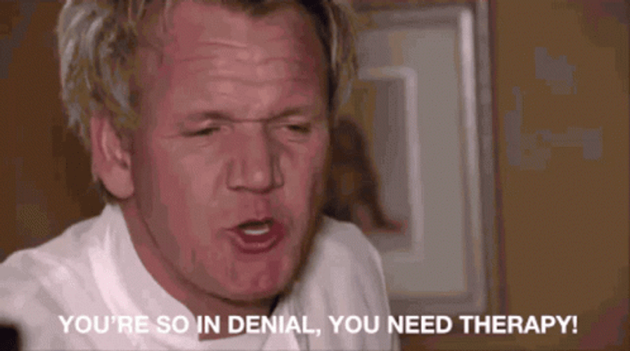So In Denial Gordon Ramsey GIF