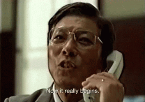 So Now It Really Begins GIF