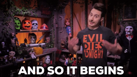 So It Begins Spooky GIF