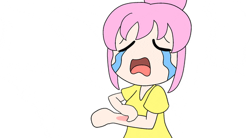 So Itchy She Cried GIF