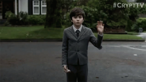 So Long Farewell Creepy Boy GIF
