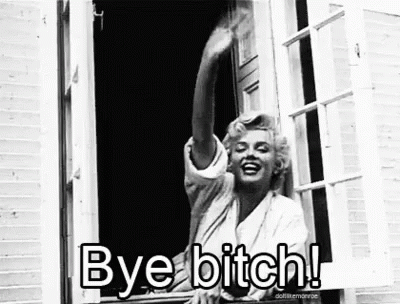So Long Farewell Marilyn Monroe Bye GIF