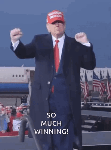 So Much Winning Trump Dance GIF