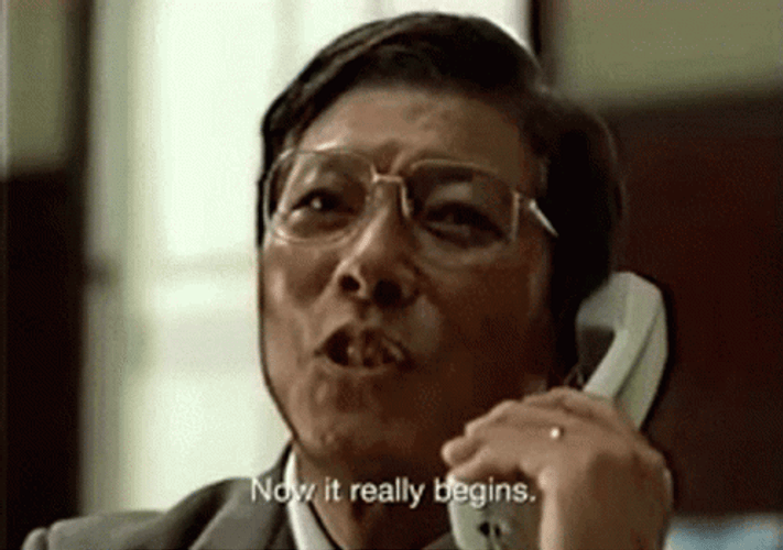 So Now It Really Begins GIF