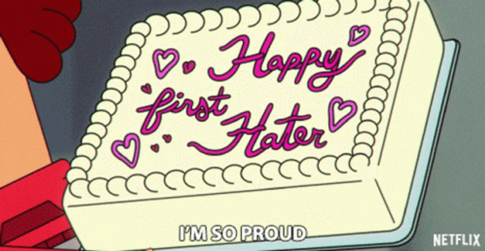 So Proud Happy First Hater Cake Pinky Malinky GIF