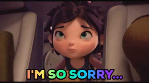 So Sorry Regretful Animal Crackers GIF