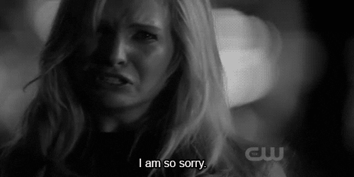 So Sorry Regretful Crying Lady GIF