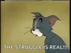 So Tired Tom Struggle Is Real GIF
