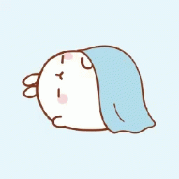 So Tired Molang Very Sleepy GIF