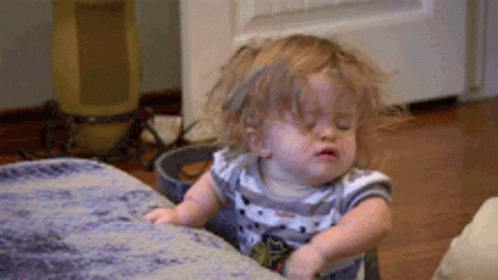 Baby So Tired And Sleepy GIF